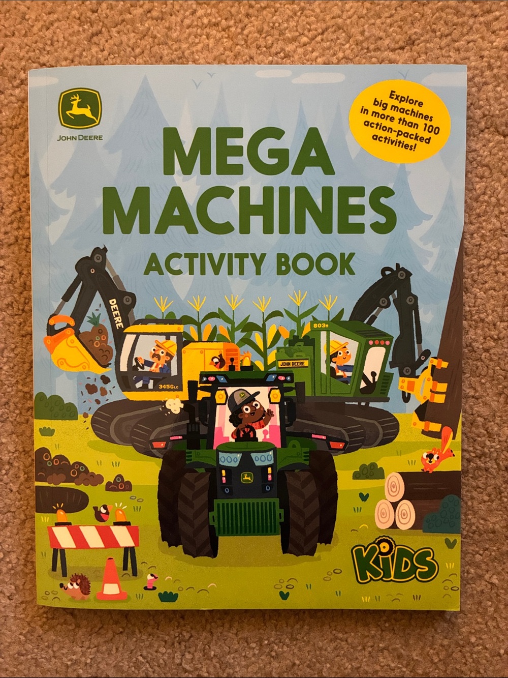 John Deere Mega Machines Activity Book